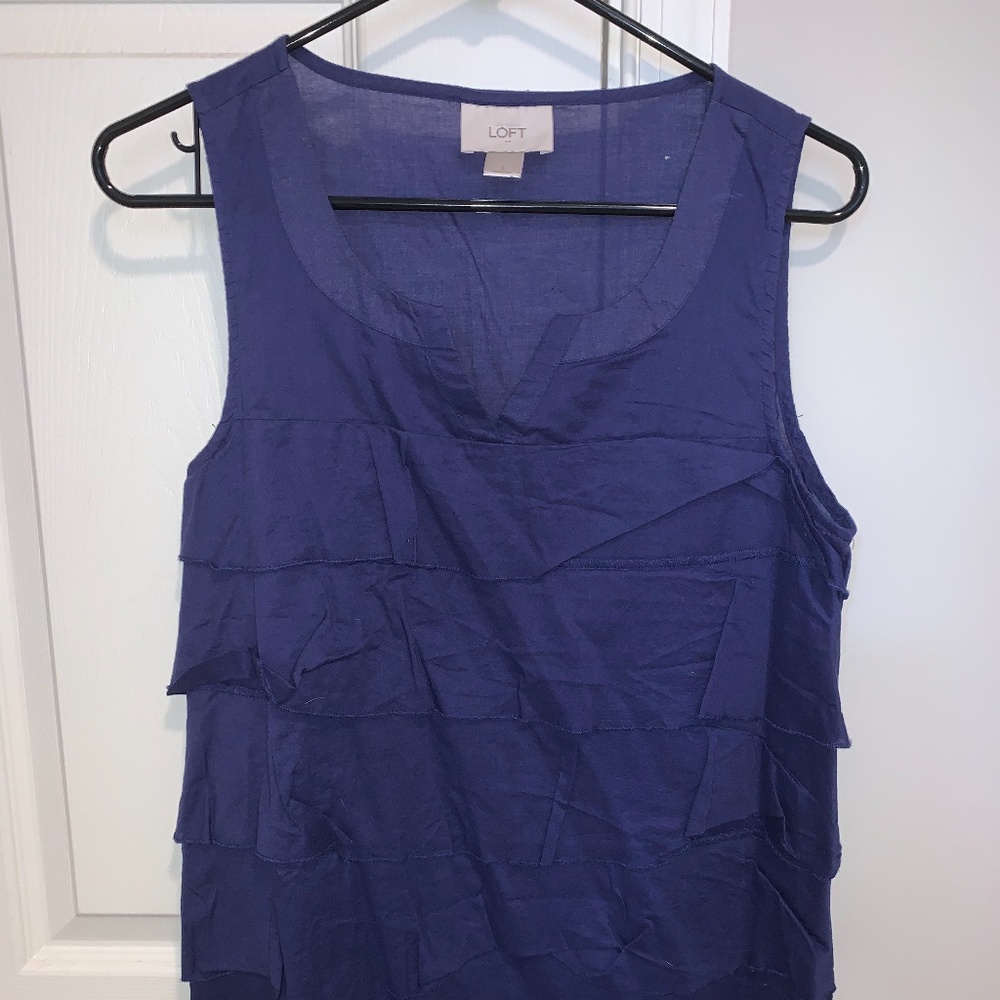 Loft Layered Tank Blouse